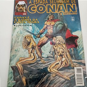 Gibi a Espada Selvagem de Conan 138 Autor Conan 138 /abril Jovem [usado]