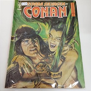 Gibi a Espada Selvagem de Conan 60 Autor Conan 60/ Abril Jovem [usado]
