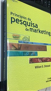 Livro Princípios da Pesquisa de Marketing Autor Zikmund, William G. (2006) [usado]