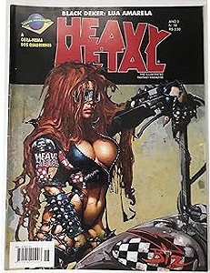 Gibi Heavy Metal 18 Black Deker Lua Amarela Autor Biz (1988) [usado]