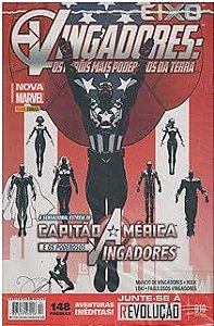 Gibi Capitão América e os Poderosos Vingadores Autor Marvel (2016) [usado]