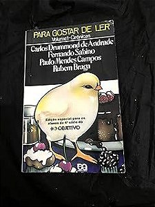 Livro para Gostar de Ler 1 Autor Andrade, Carlos Drumond de e Outros (1978) [usado]