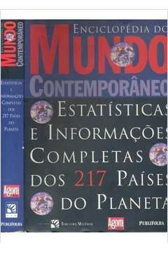 Livro Enciclópedia do Mundo Contemporâneo Autor Desconhecido (2000) [usado]