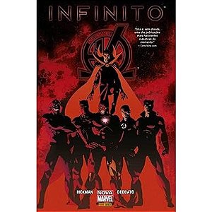 Gibi Novos Vingadores: Infinito Autor Hickman Deodato (2017) [seminovo]