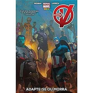 Gibi Vingadores: Adapte-se ou Morra Autor Jonathan Hickman (2018) [seminovo]