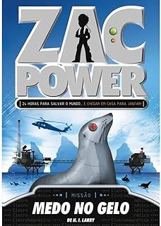 Livro Zac Power - Medo do Gelo Autor Larry, H.i. (2007) [usado]