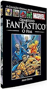 Gibi Quarteto Fantástico - o Fim (coleção Oficial de Graphic Novels Marvel, N°48) Autor Alan Davis (2014) [seminovo]