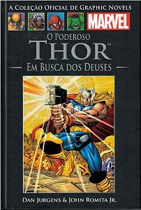 Gibi Marvel o Poderoso Thor- em Busca dos Deuses Autor Dan Jurgens e John Romitta Jr. (2015) [seminovo]