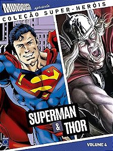 Gibi Coleção Super-heróis Volume 4: Superman e Thor Autor Europa (2017) [seminovo]