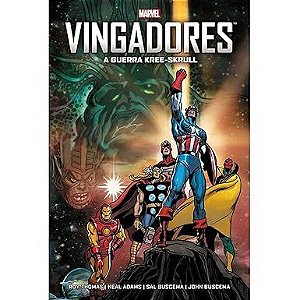 Gibi Marvel Vintage Vingadores: Guerra Kree/skrull Autor Roy Thomas e Outros (2020) [seminovo]