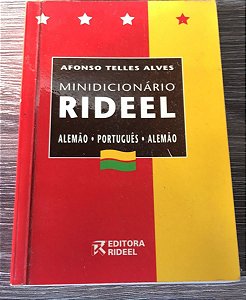 Livro Minidicionário Rideel Alemão - Português - Alemão Autor Alves, Afonso Telles (2000) [usado]