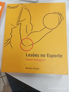 Livro Lesões no Esporte Autor Grisogono, Vivan (2000) [usado]