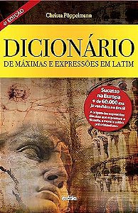 Livro Dicionário de Máximas Expressões em Latim Autor Poppelmann, Christa (2015) [usado]