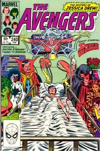 Gibi The Avengers #240 Autor Vários (1984) [usado]