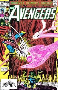Gibi The Avengers #231 Autor Vários (1983) [usado]