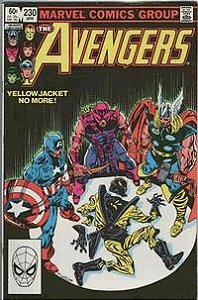 Gibi The Avengers #230 Autor Vários (1983) [usado]