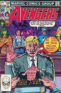 Gibi The Avengers #228 Autor Vários (1983) [usado]