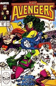 Gibi The Avengers #297 Autor Vários (1988) [usado]