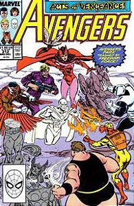 Gibi The Avengers #312 Autor Vários (1989) [usado]