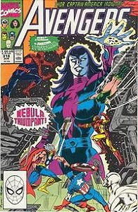 Gibi The Avengers #318 Autor Vários (1990) [usado]