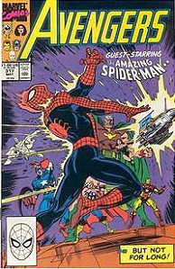 Gibi Avengers #317 Autor Vários (1990) [usado]