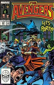 Gibi The Avengers #291 Autor Vários (1988) [usado]