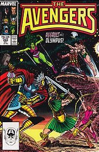 Gibi The Avengers #284 Autor Vários (1987) [usado]
