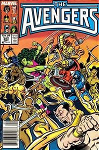 Gibi The Avengers #283 Autor Vários (1987) [usado]