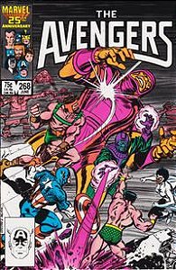 Gibi The Avengers #268 Autor Vários (1986) [usado]