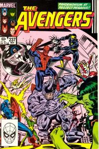 Gibi The Avengers #237 Autor Vários (1983) [usado]