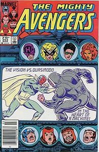 Gibi The Mighty Avengers #253 Autor Vários (1985) [usado]