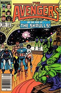 Gibi The Avengers #259 Autor Vários (1985) [usado]