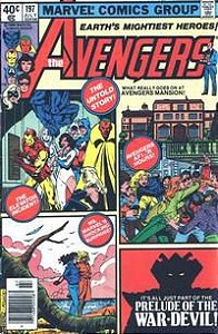 Gibi The Avengers #197 Autor Vários (1980) [usado]