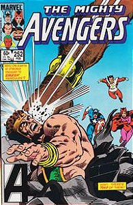 Gibi The Mighty Avengers #252 Autor Vários (1985) [usado]