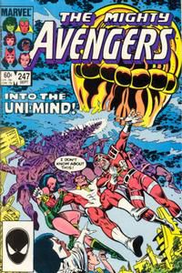 Gibi The Mighty Avengers #247 Autor Vários (1984) [usado]