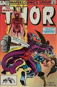 Gibi The Mighty Thor # 325 Autor (1982) [usado]