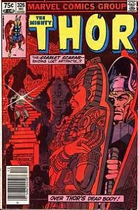 Gibi The Mighty Thor # 326 Autor (1982) [usado]