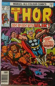 Gibi The Mighty Thor # 253 Autor (1976) [usado]