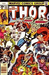 Gibi The Mighty Thor # 257 Autor (1977) [usado]