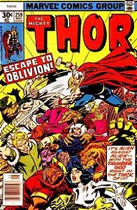 Gibi The Mighty Thor # 259 Autor (1977) [usado]