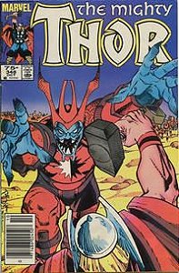 Gibi The Mighty Thor # 348 Autor (1984) [usado]