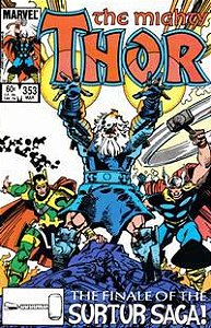 Gibi The Mighty Thor # 353 Autor (1985) [usado]