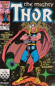 Gibi The Mighty Thor # 370 Autor (1986) [usado]