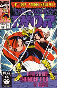 Gibi The Mighty Thor # 433 Autor (1991) [usado]