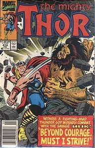 Gibi The Mighty Thor # 414 Autor (1990) [usado]