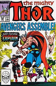 Gibi The Mighty Thor # 390 Autor (1988) [usado]