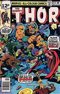 Gibi The Mighty Thor # 277 Autor (1978) [usado]