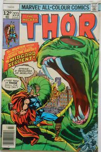 Gibi The Mighty Thor # 273 Autor (1978) [usado]