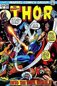 Gibi The Mighty Thor # 214 Autor (1973) [usado]