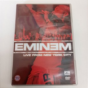Dvd Eminem - Live From New York City Editora St2 [usado]